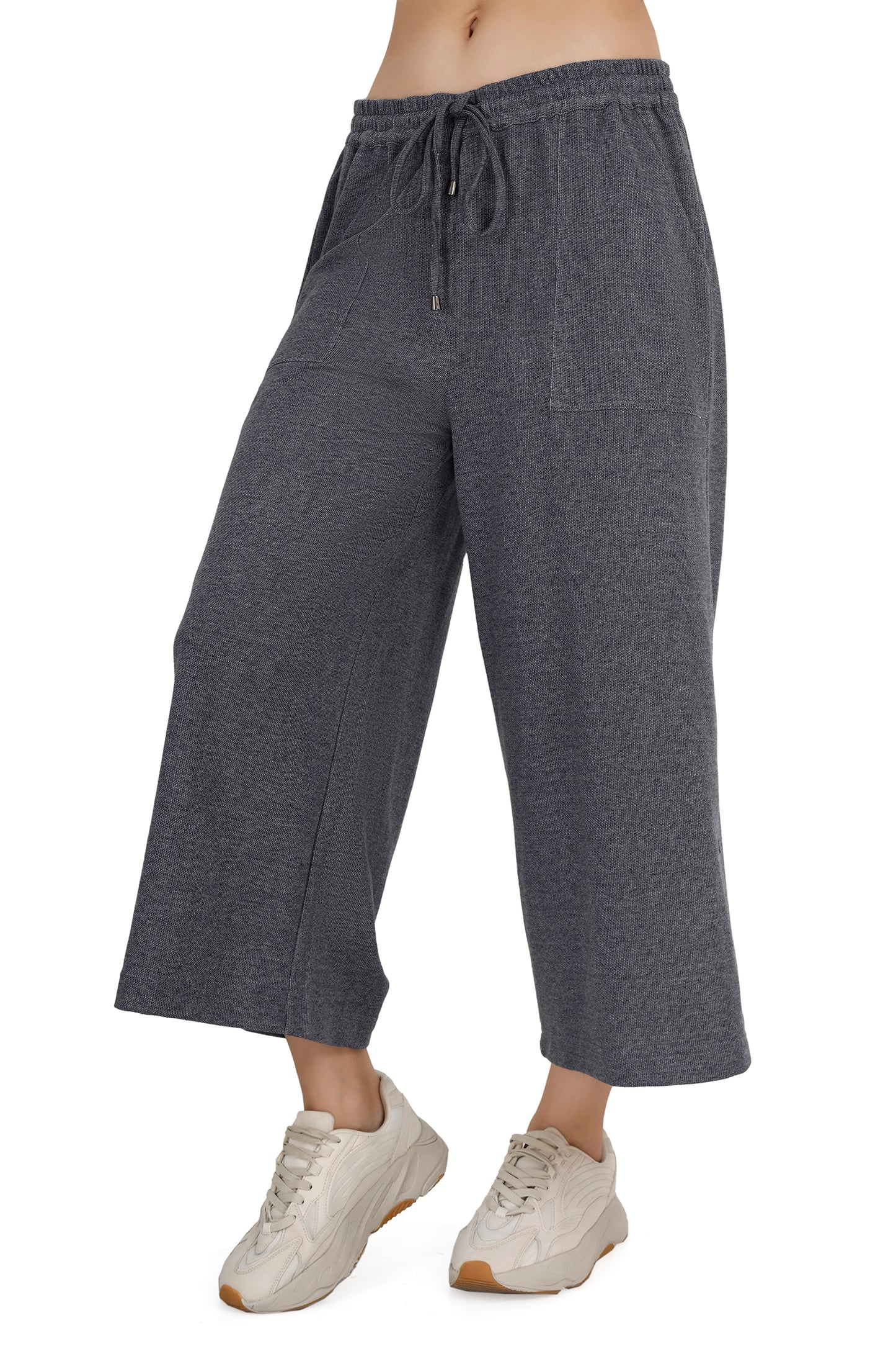 Women's Gray Tailored Trouser