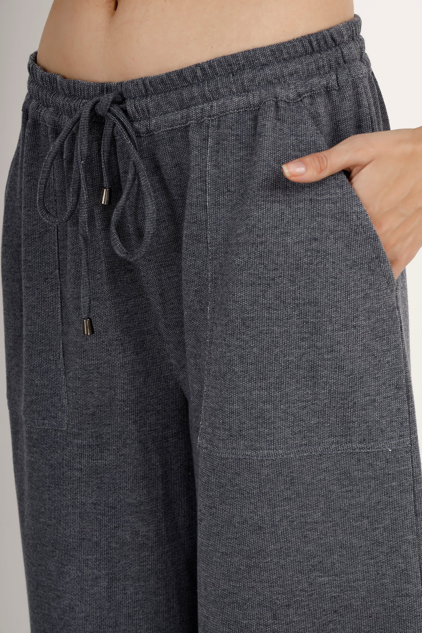 Women's Gray Tailored Trouser