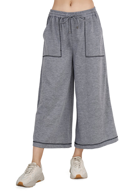 Women's Gray Tailored Trouser