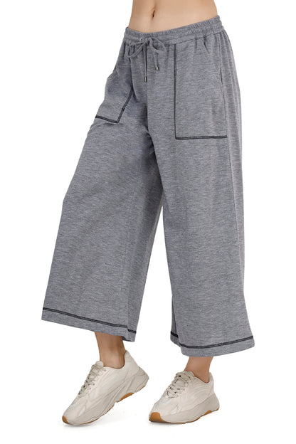 Women's Gray Tailored Trouser