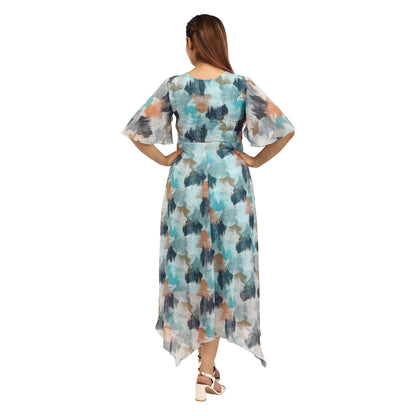 Four Mollon - Acrylic Printed Dress