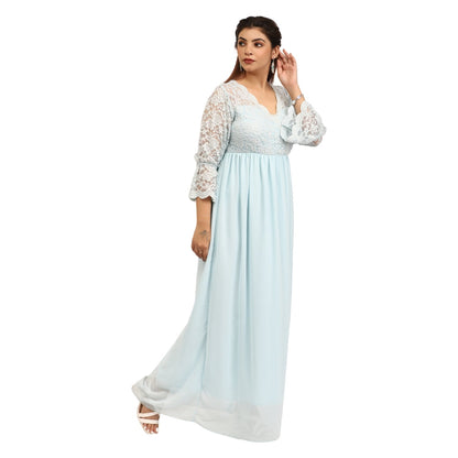 Delightful Mist - Maternity Gown