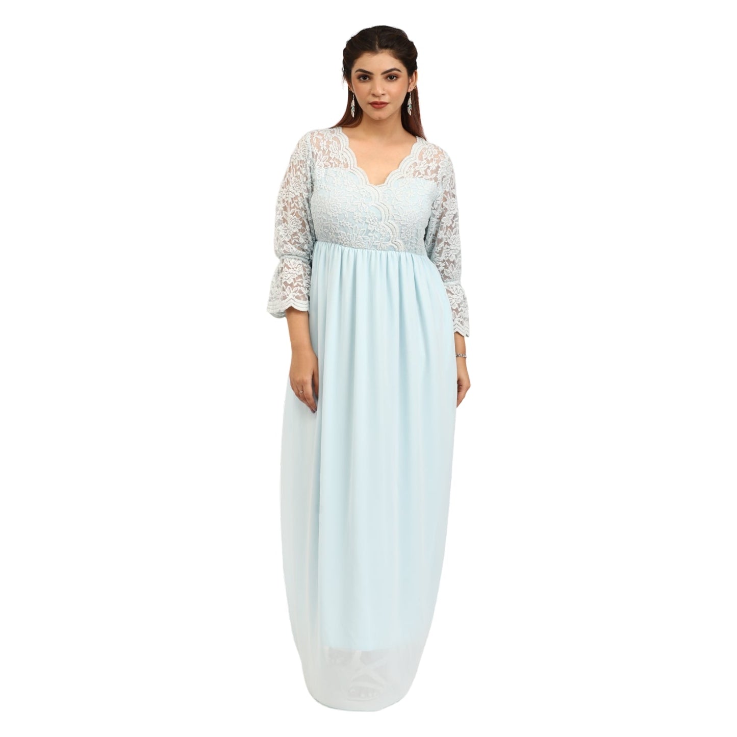 Delightful Mist - Maternity Gown