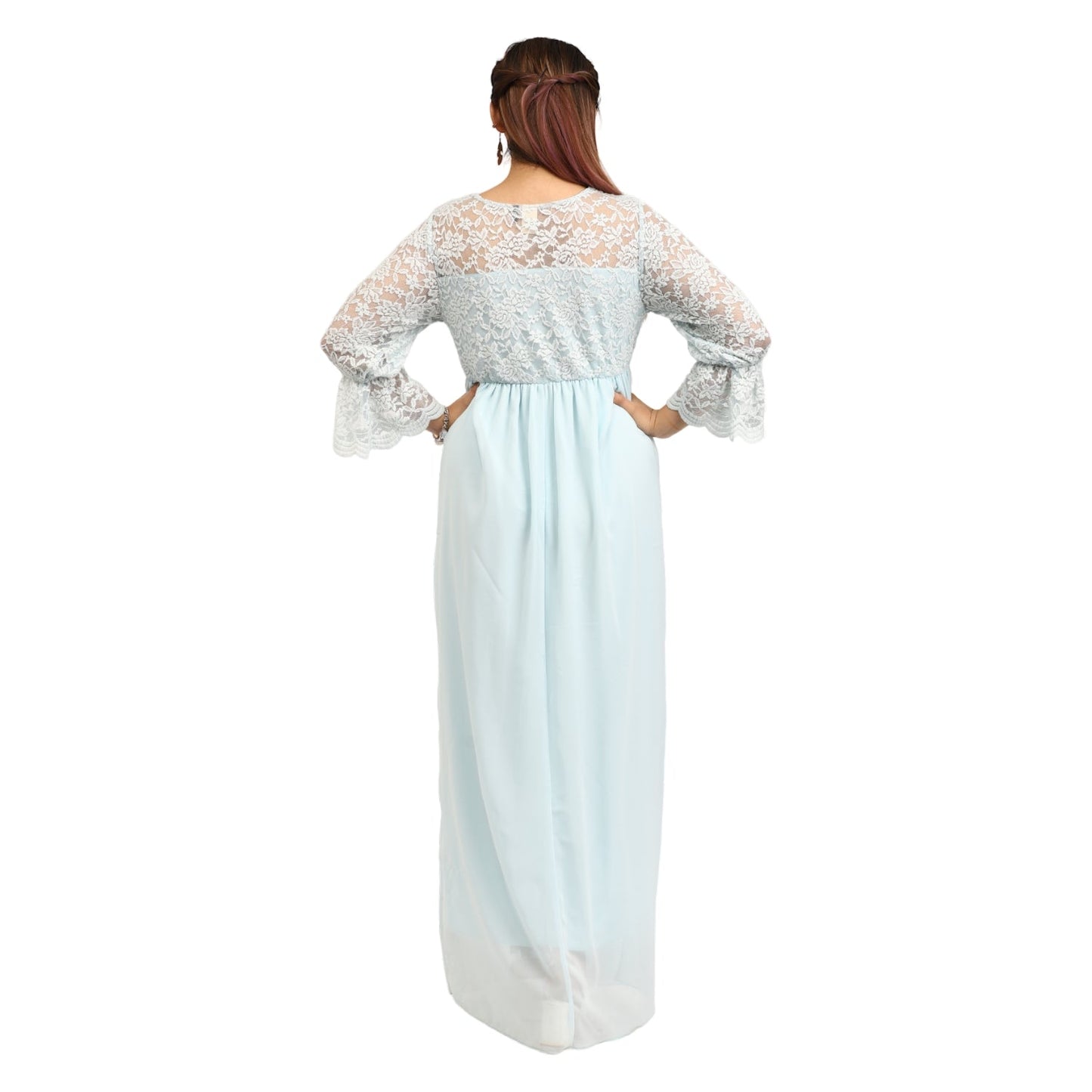 Delightful Mist - Maternity Gown