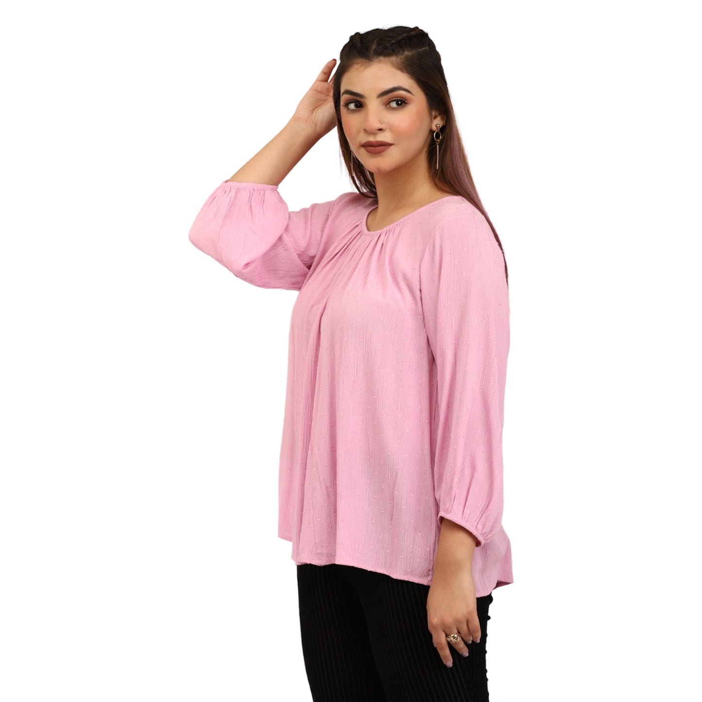 Blushing Dart - Maternity Top