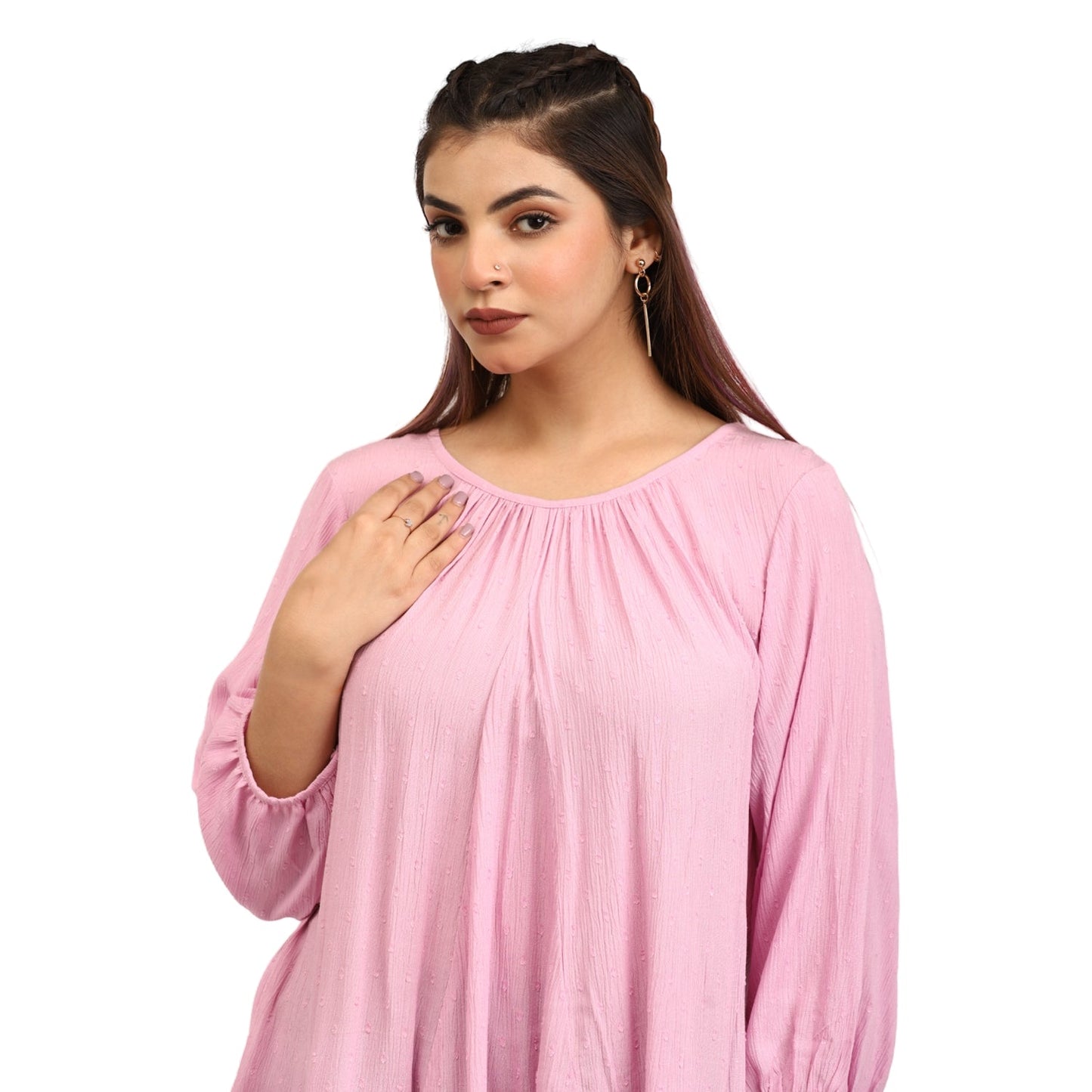 Blushing Dart - Maternity Top