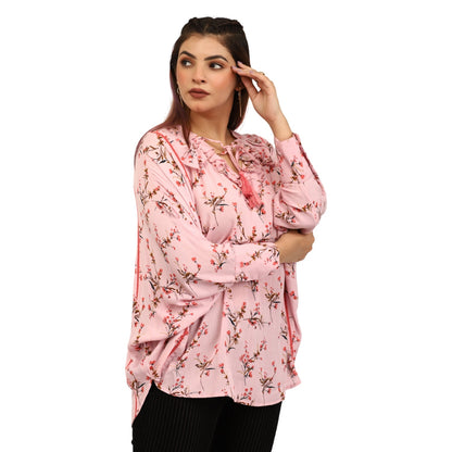 Floral Butterfly - Maternity Top